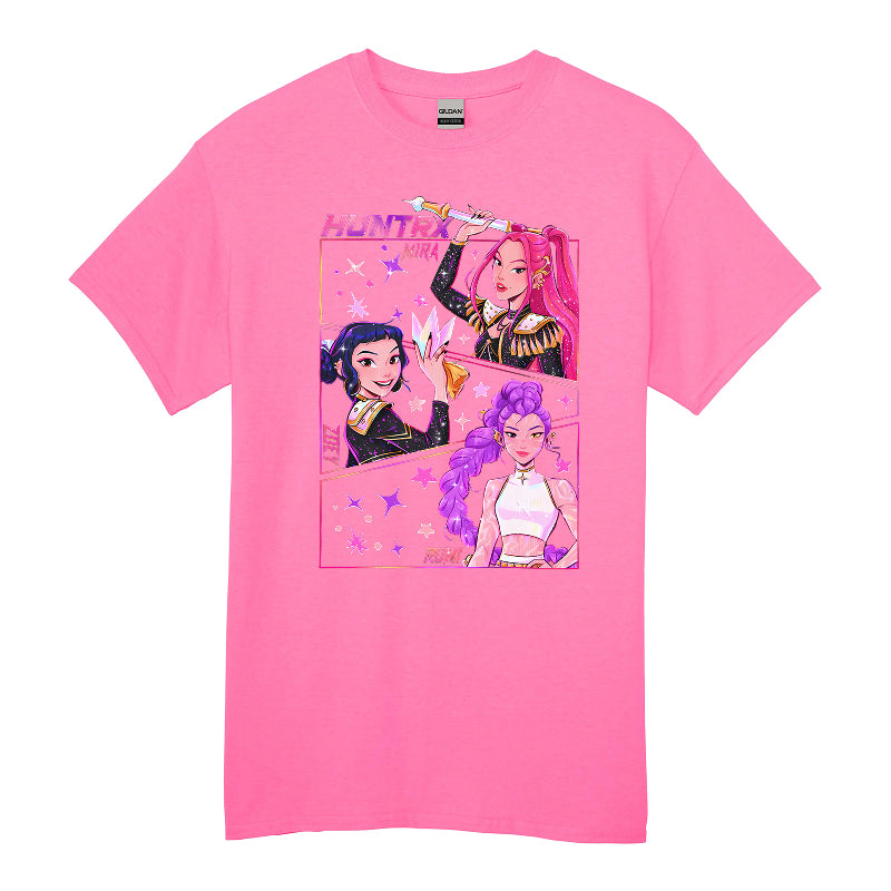 HUNTRX Galaxy Squad Kids Tshirt– Mira, Zoey & Rumi Anime Design