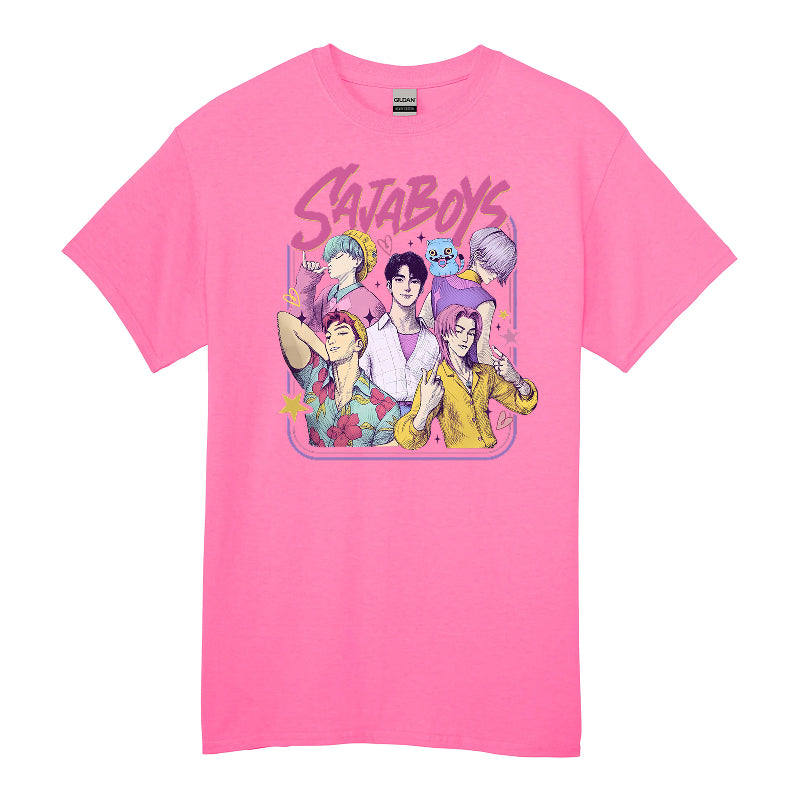 Saja Boys Youth Tshirt– Colorful Anime Art Tshirt for Kids