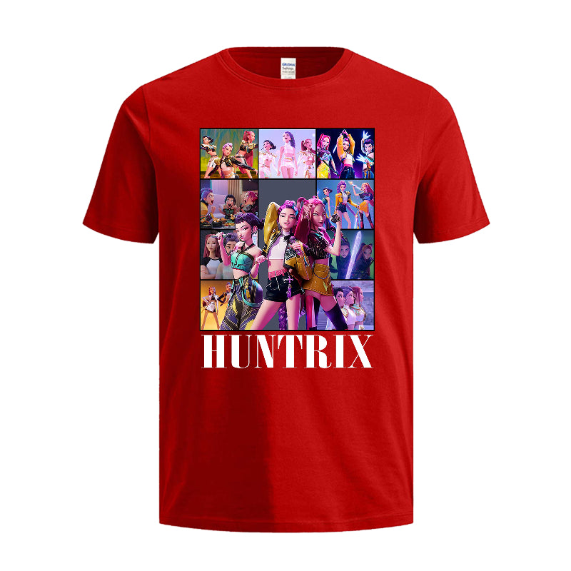 HUNTRIX Collage Tshirt– Anime Girl Power Hero Edition