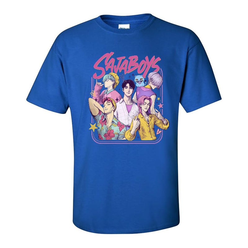 Saja Boys Youth Tshirt– Colorful Anime Art Tshirt for Kids