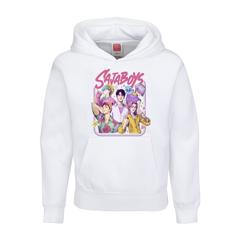 Saja Boys Youth Hoodie Colorful Anime Art Hoodie for Kids