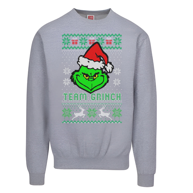 Team Grinch Holiday Sweatshirt – Funny Christmas Sweater Style