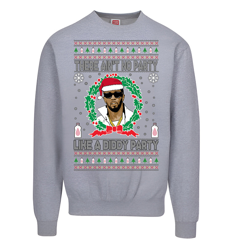 There Ain’t No Party Like a Diddy Party – Hip Hop Ugly Christmas Sweater