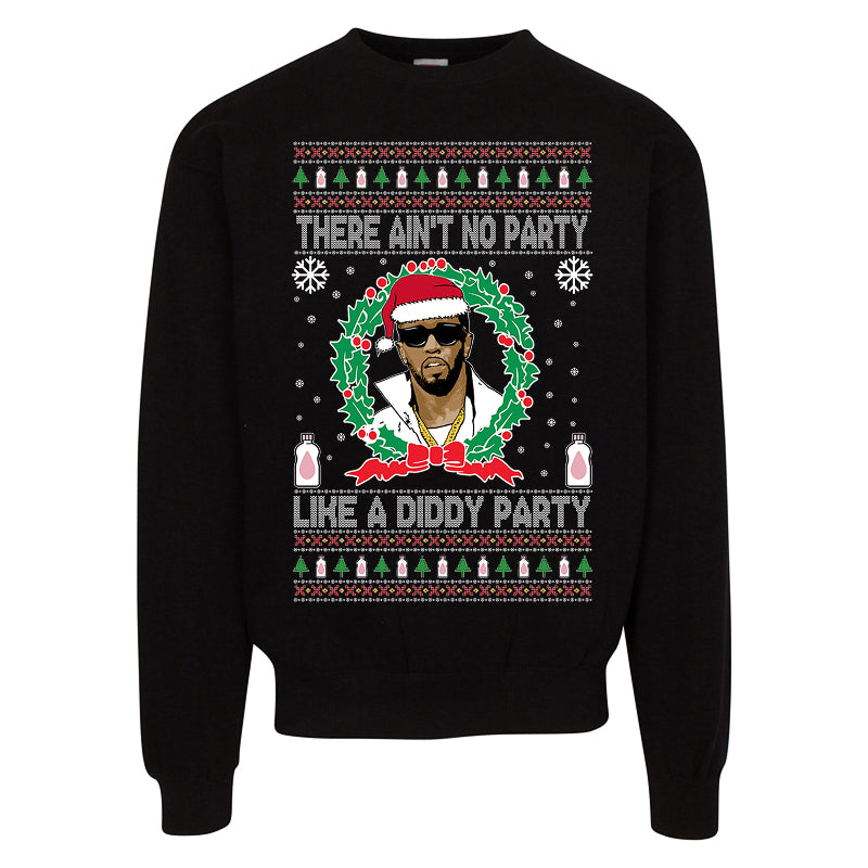 There Ain’t No Party Like a Diddy Party – Hip Hop Ugly Christmas Sweater