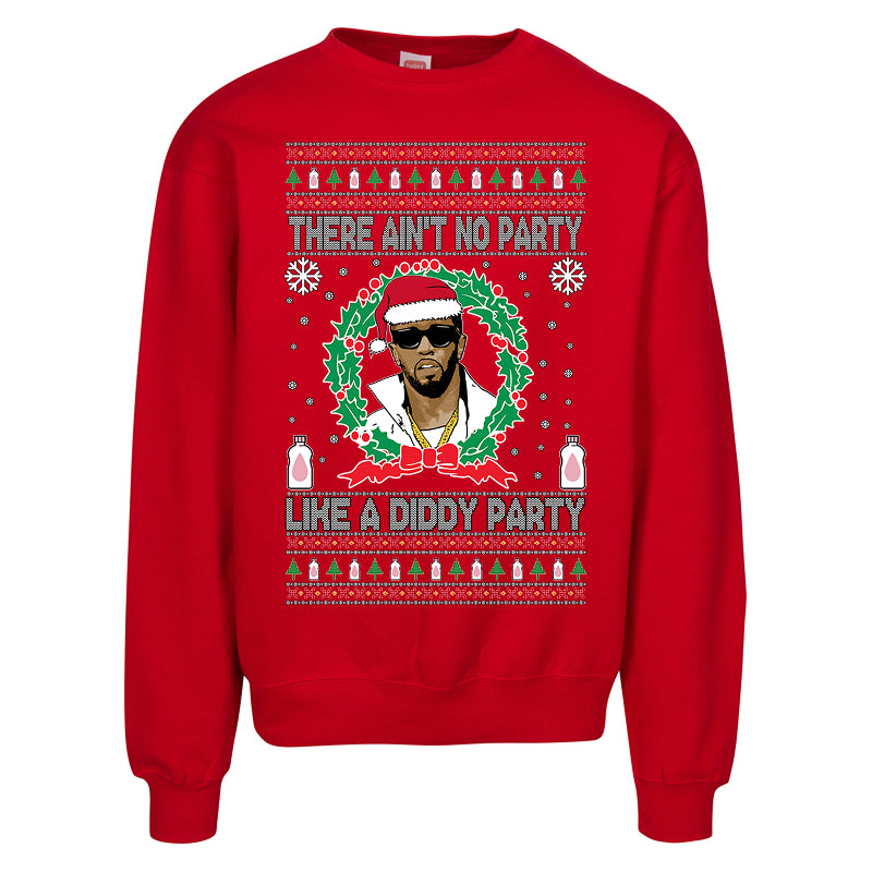 There Ain’t No Party Like a Diddy Party – Hip Hop Ugly Christmas Sweater