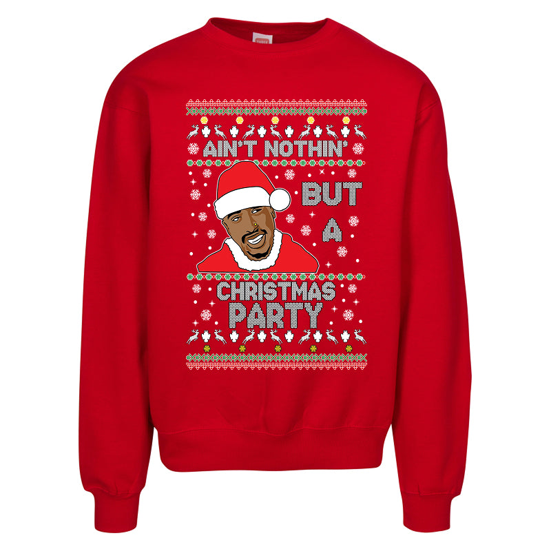 Ain’t Nothin’ But a Christmas Party – 2Pac Hip Hop Ugly Christmas Sweater
