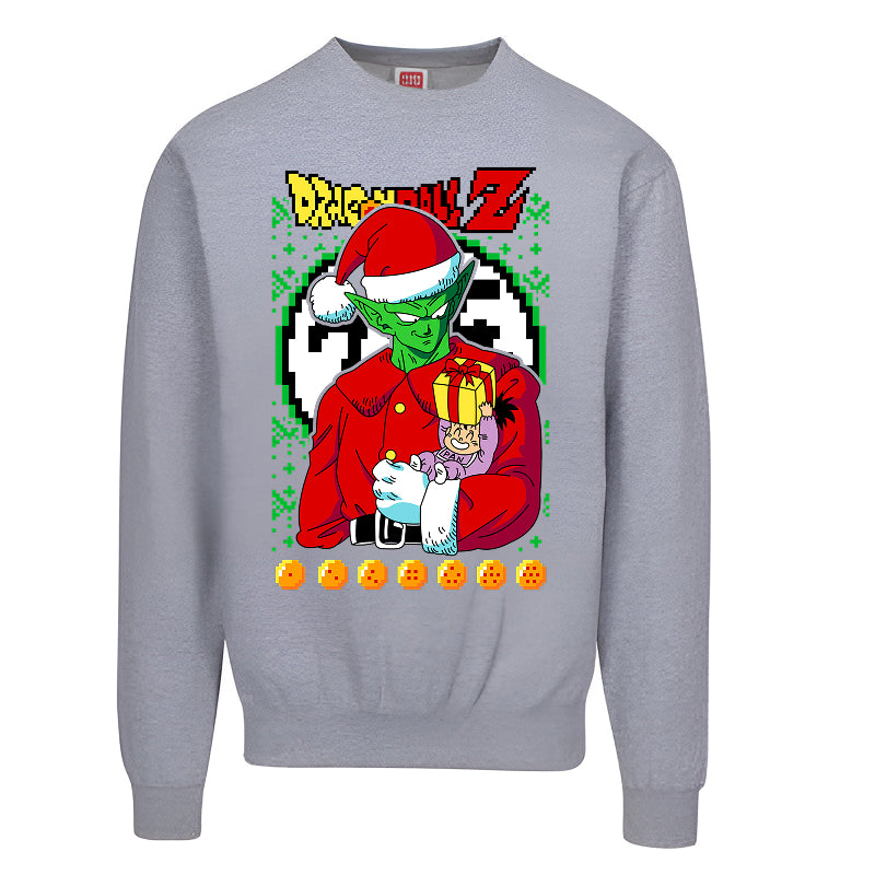 Galactic Warrior Christmas Sweater – Funny Anime Holiday Sweatshirt