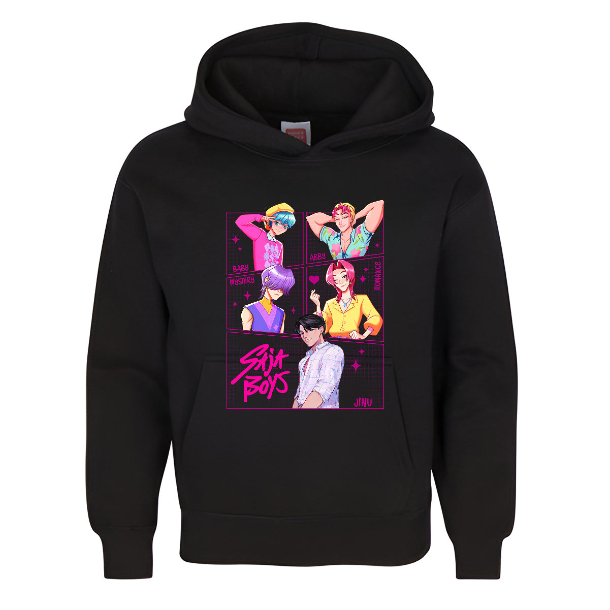 SAJA BOYS Hoodie  K-Pop Anime Idol Group Design