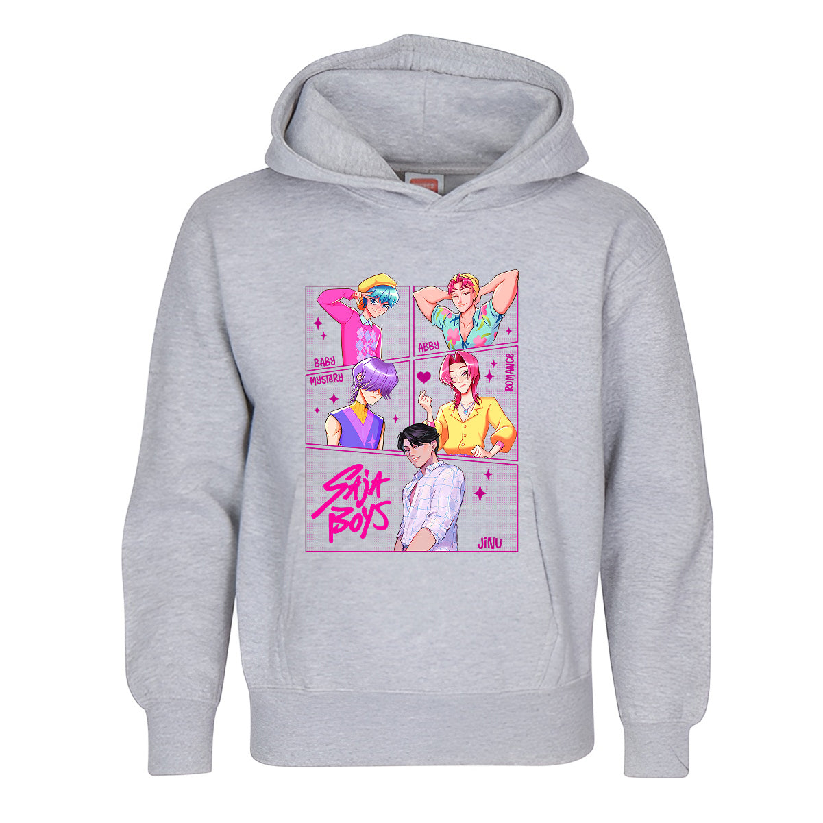 SAJA BOYS Hoodie  K-Pop Anime Idol Group Design
