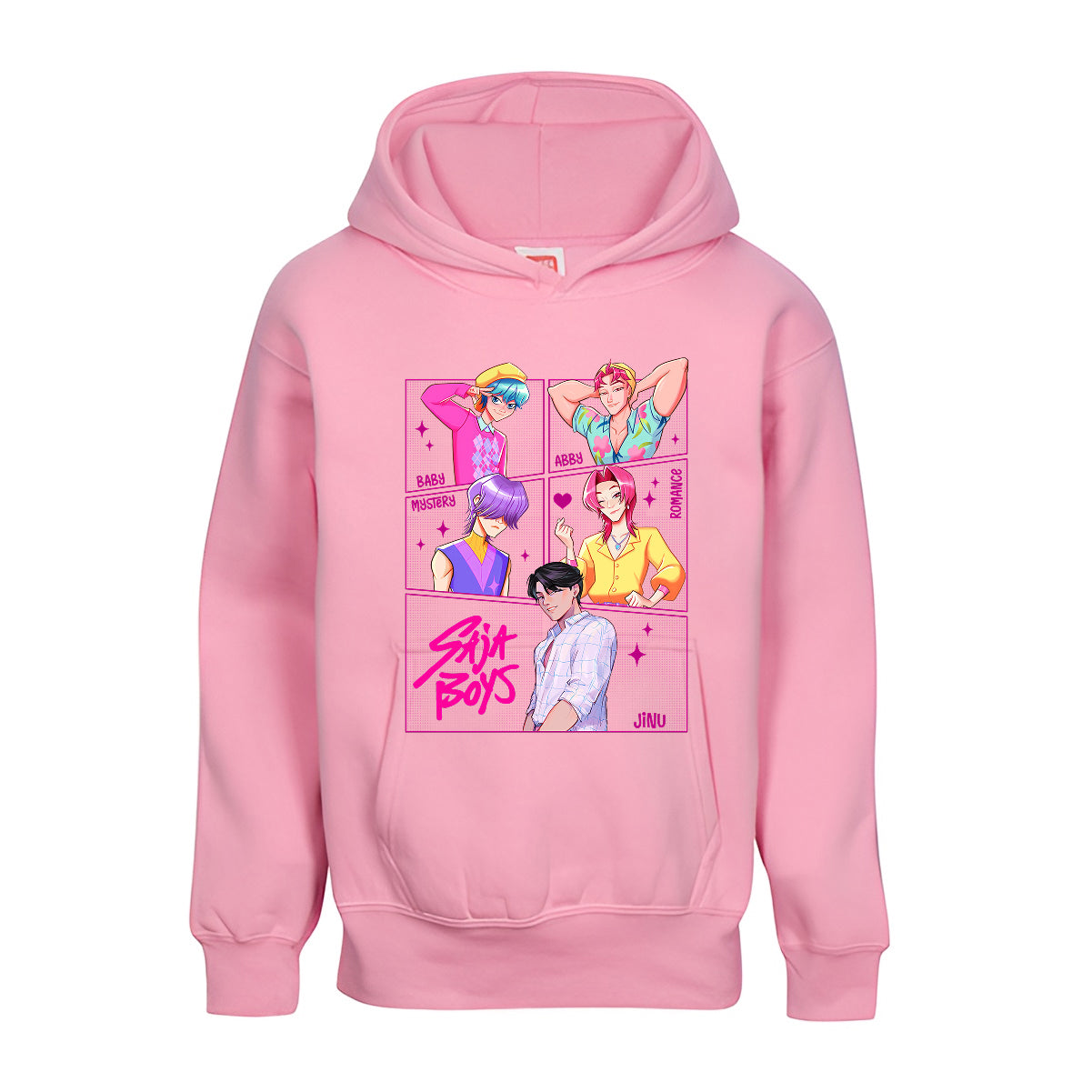 SAJA BOYS Hoodie  K-Pop Anime Idol Group Design