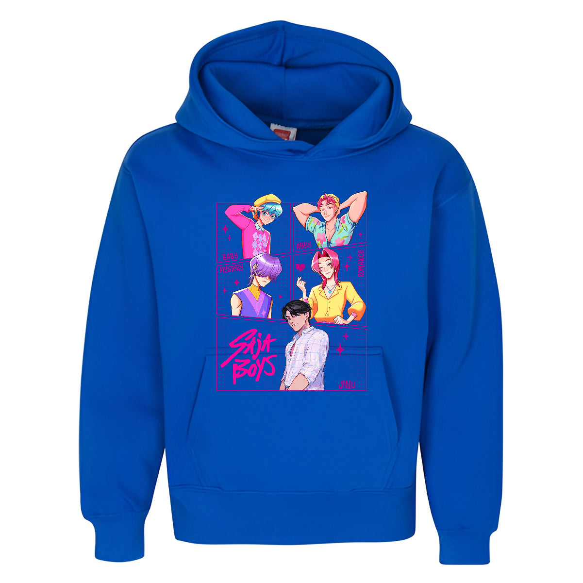 SAJA BOYS Hoodie  K-Pop Anime Idol Group Design